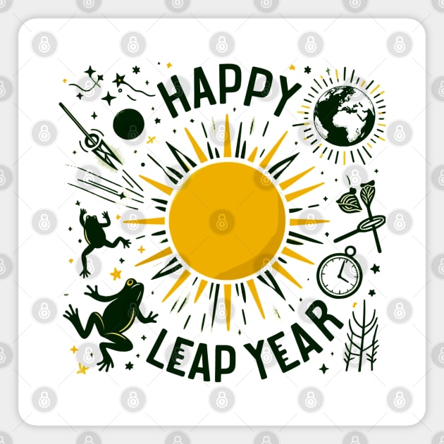 Leap Year 2024 Magnet by Praiseworthy Essentials